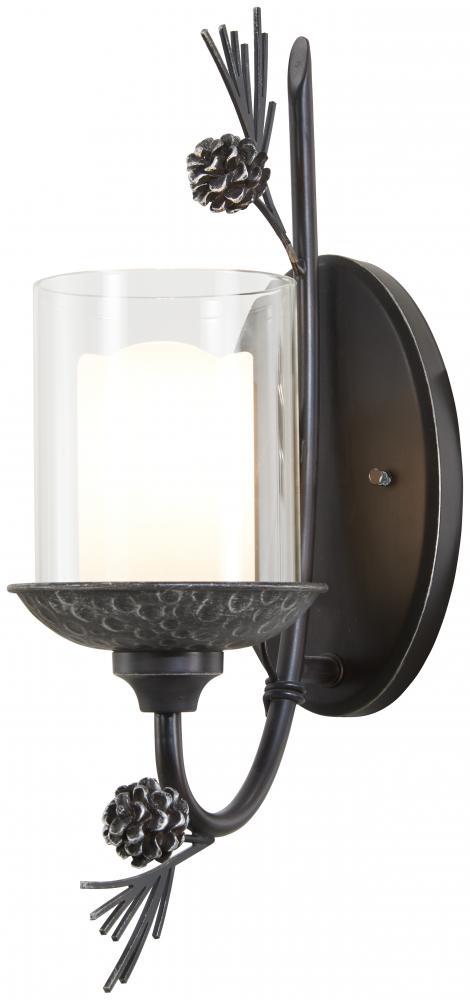 PONDEROSA RIDGE - 1 LIGHT WALL SCONCE