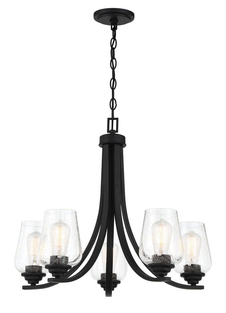 5 LIGHT CHANDELIER FIXTURE