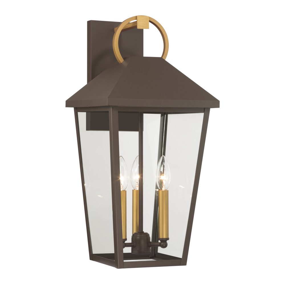 Bayra 21" High 3-Light Outdoor Lantern