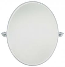 Minka-Lavery 1433-77 - Pivoting Mirrors - Large Oval Mirror - Beveled