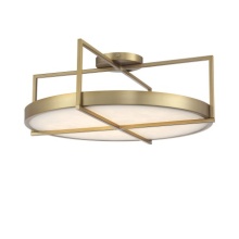Minka-Lavery 5617-695-L - Boada - 9" LED Semi Flush