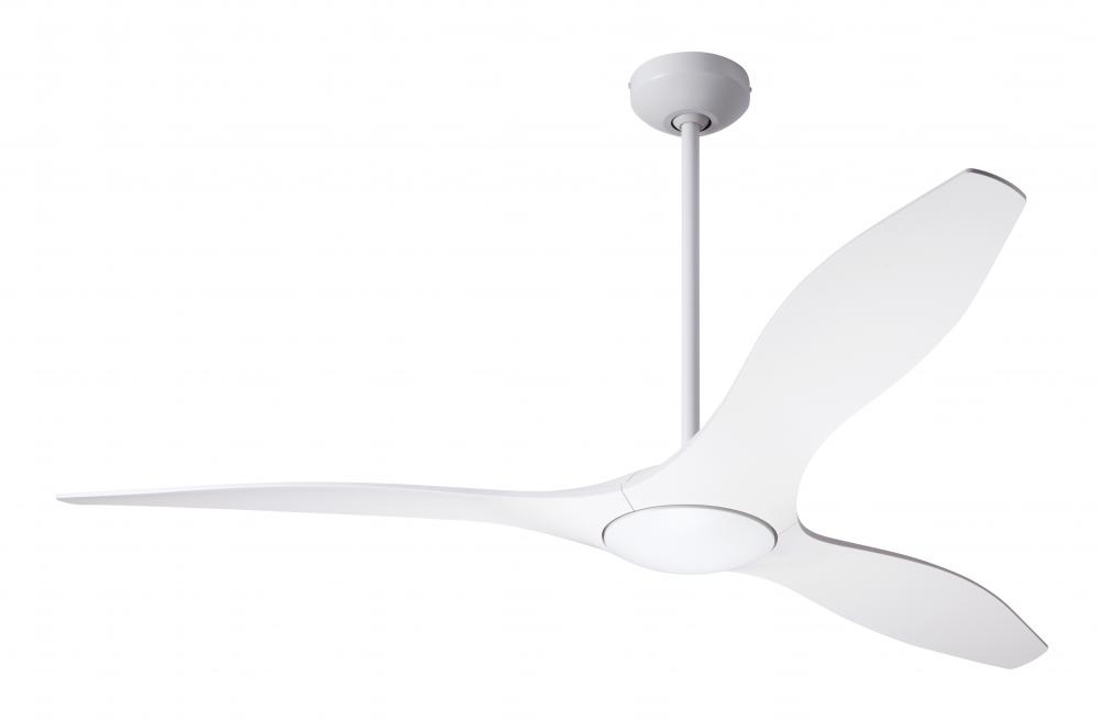 IC/Brisa DC Fan- Matte White Finish; 56" Matte White Blades; No Light; Remote Control