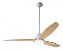 Modern Fan Co. ARB-GW-54-MP-870-WC - Arbor DC Fan; Gloss White Finish; 54" Maple Blades; 17W LED; Wall Control