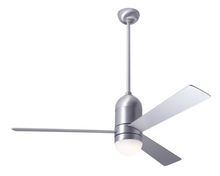 Modern Fan Co. CIR-BA-50-WH-355-RC - Cirrus DC Fan; Brushed Aluminum Finish; 50" White Blades; 17W LED; Remote Control