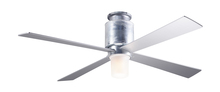 Modern Fan Co. LAP-FM-GV-50-SV-552-002 - Lapa Flush Fan; Galvanized Finish; 50" Silver Blades; 17W LED; Fan Speed and Light Control (3-wi