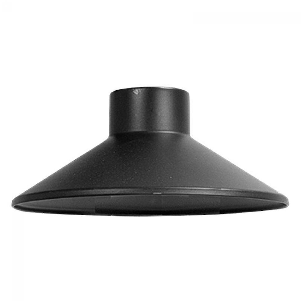 MODEL 22 ALUMINUM PATH LIGHT CAP, BLACK