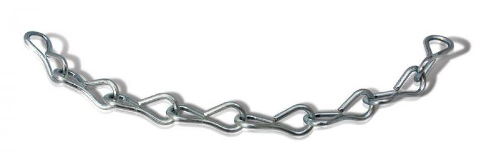 J. Chain 10GA, Zinc Plated, Roll of 100 Feet
