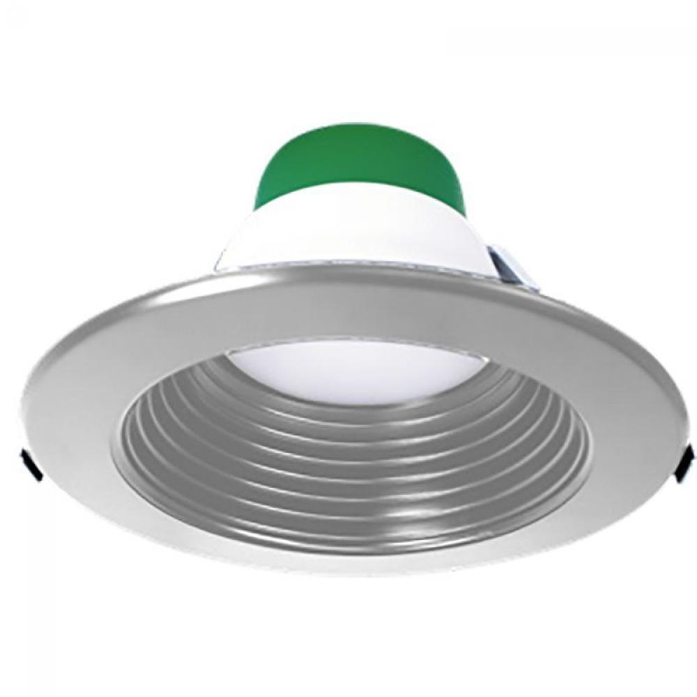 BUILDER SERIES SNAP-IN COMM. RECESSED LIGHT 4in NICKEL TRIM+RING SET