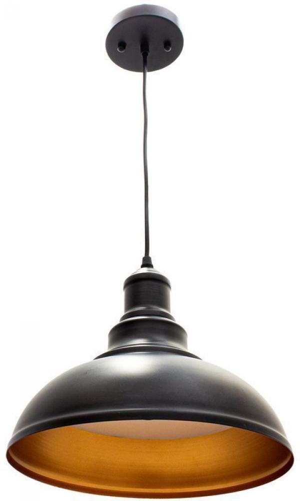 12in INTEGRATED LED VINTAGE PENDANT LIGHT 25W 1300LM C90 5CCT 27/30/35/40/50K, BLACK