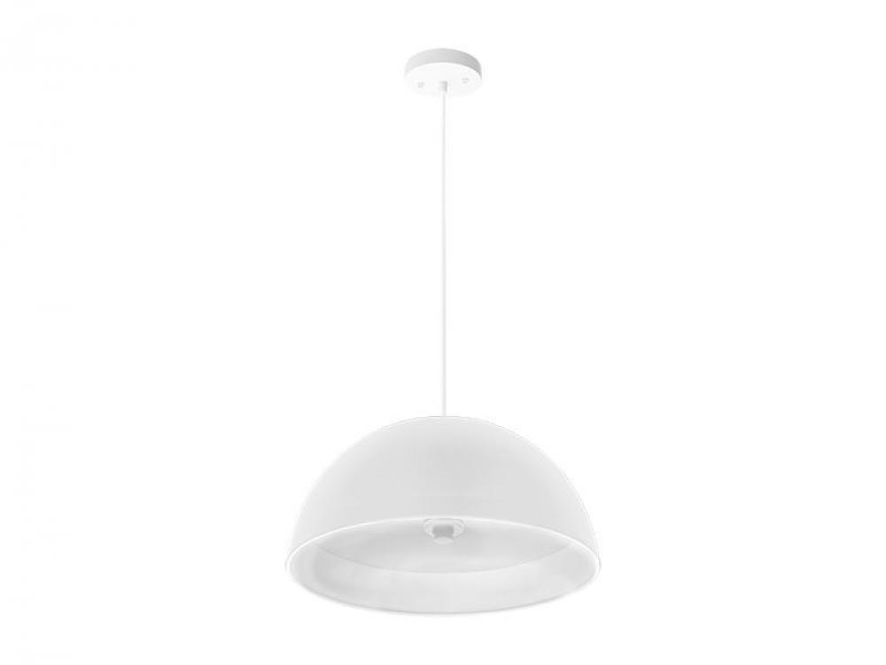 12in INTEGRATED LED MODERN DOME PENDANT 25W 1300LM C90 5CCT 27/30/35/40/50K WHITE