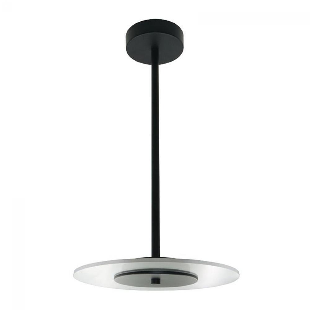 LED DÉCOR ACCENT PENDANT, 14in PMMA DISK, 5CCT 27/30/325/40/50K, 900LM, DIM