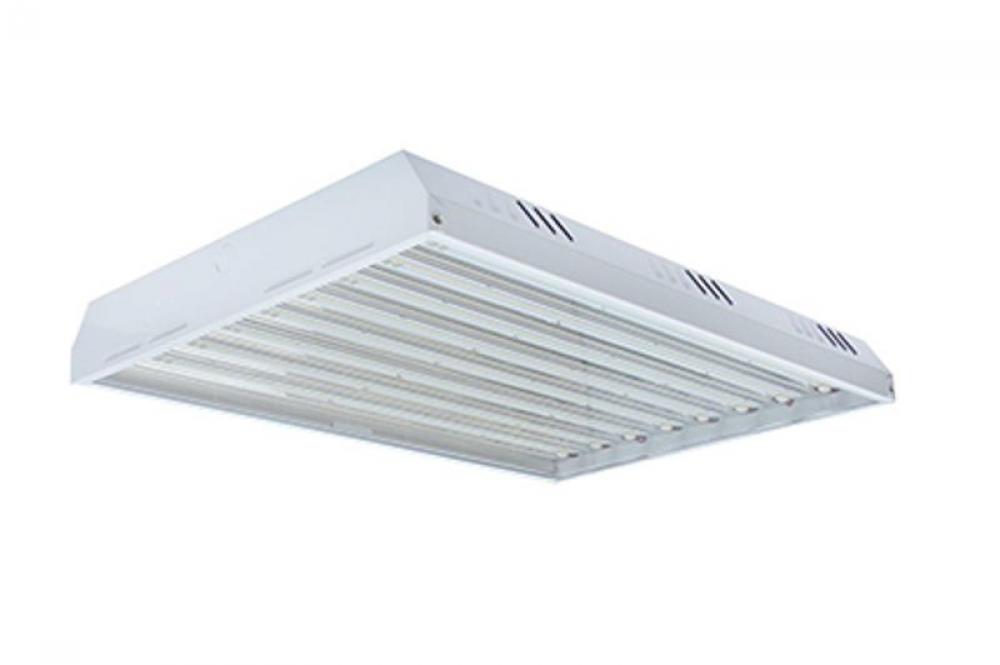 LED LINEAR HIGH BAY, 120~277V, FIXTURE HANGERS INCL., SUSPENSION CABLE NOT INCL.