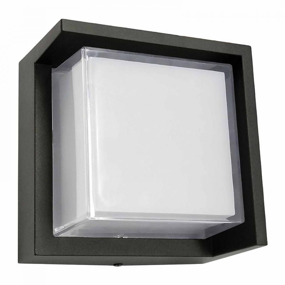 OUTDOOR IP65 DOUBLE LENS 12W 120V 650LM CRI90 SELECT 30/40/50K ES T24, BLACK (7.7 pack)