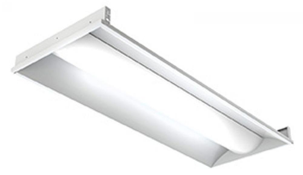 LED DIRECT-INDIRECT (METAL HOUSING+PC LENS) TROFFERS, AC 100~277V