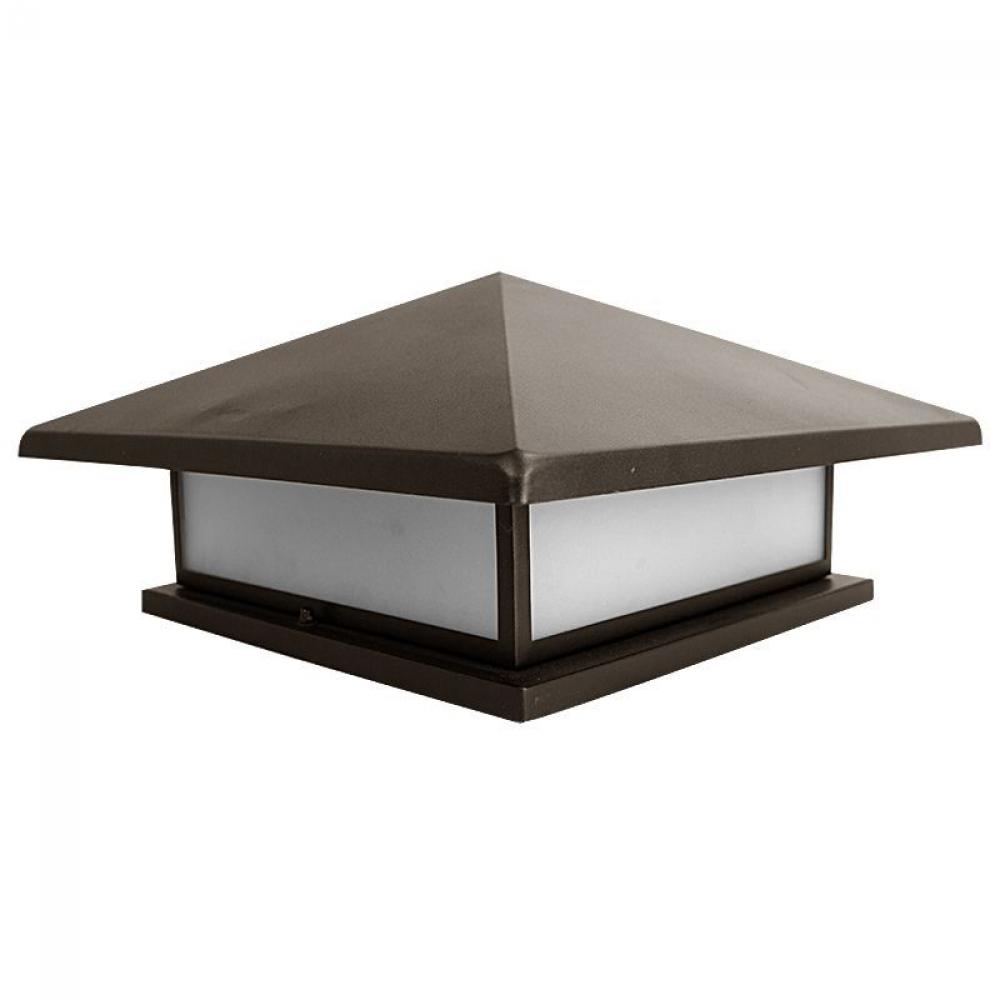 MEDIUM PIER-MOUNT 9in BASE 6.5in HEIGHT, 15W 30/40/50K OIL-RUBBED BRONZE