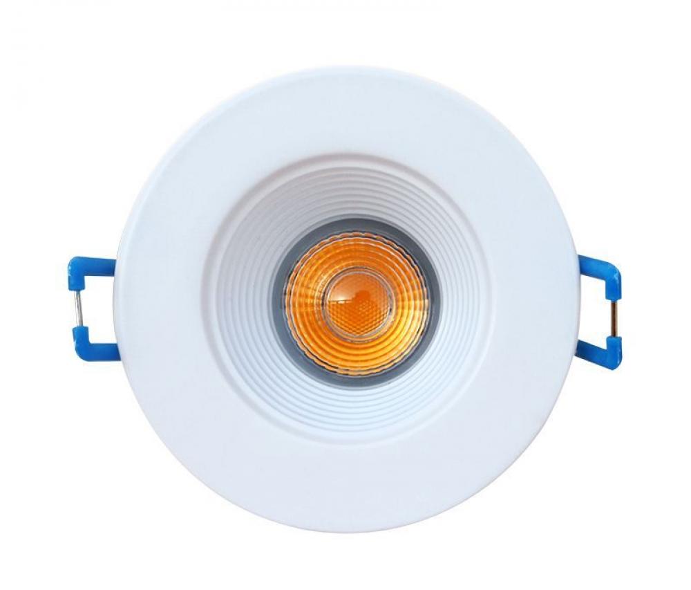 2"" ROUND SNAP-IN DOWNLIGHTS, 120V, 8W, 550LM, 5000K, CRI90, DIMMABLE