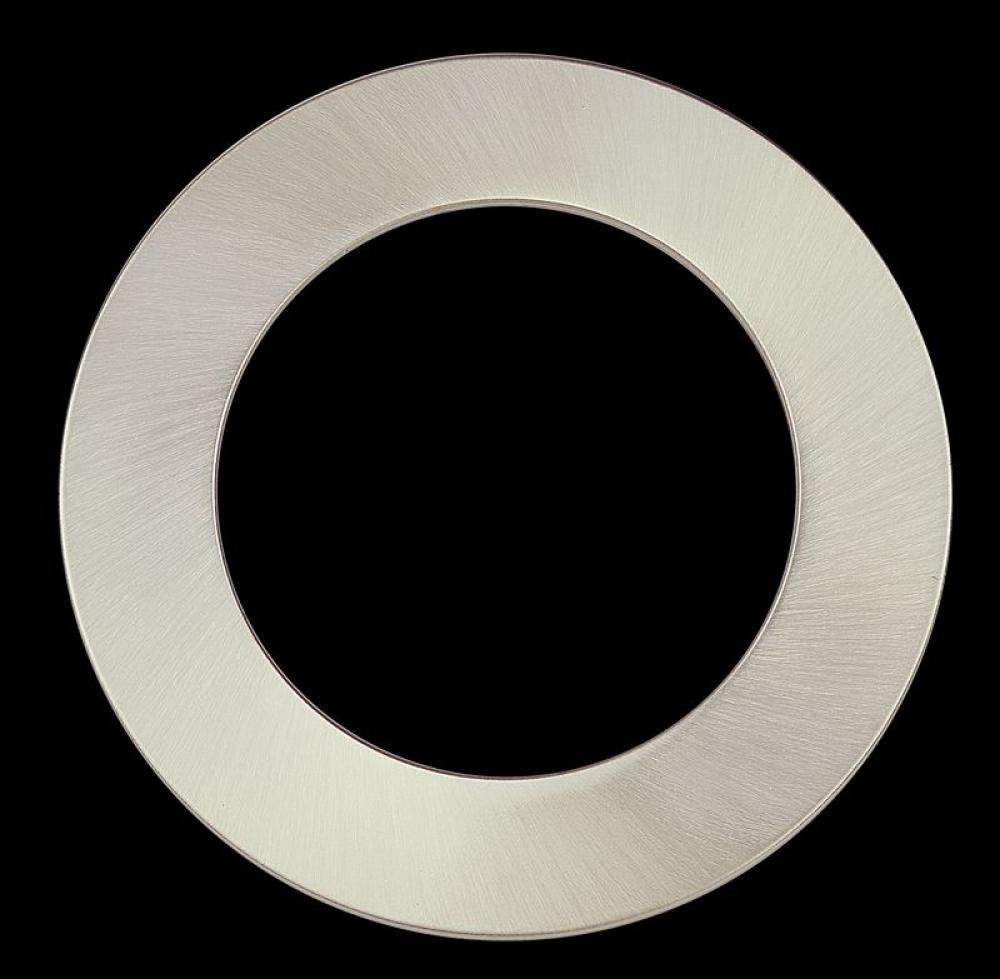 4 INCH ROUND TRIM FOR RSL4 SERIES. BRUSHED NICKEL
