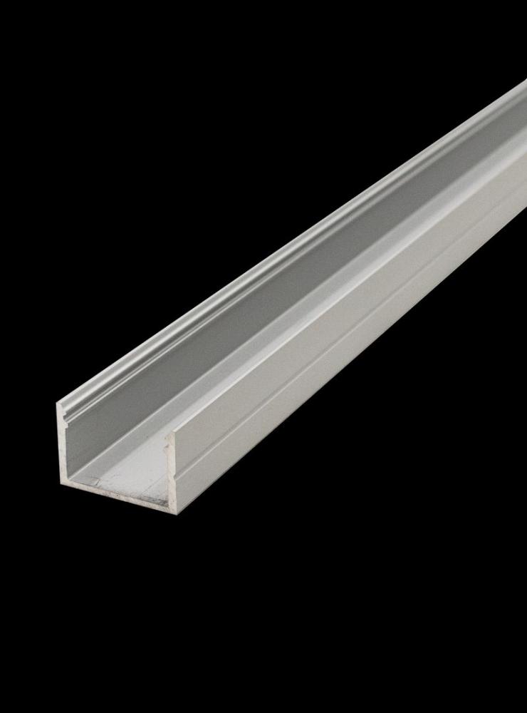 DEEP SURFACE MOUNT CHANNEL, 47" FOR LED RIBBON, 0.45" WIDE, 0.47" DEEP