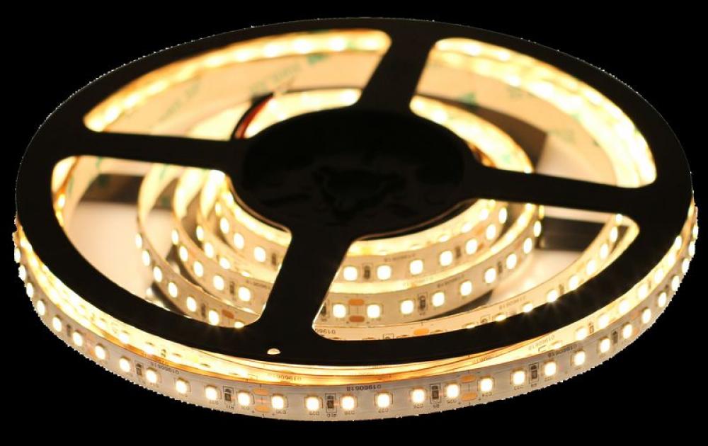 UL Listed LED Ribbon 2835 120LED 3500K IP20 CRI>90. 24V 28.8W/m. 10MM PCB led strip 620 lm/FT