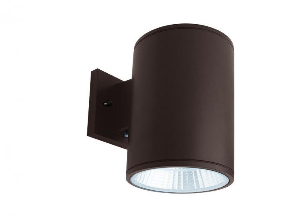 6in WALL CYL. DOWN LIGHT 20W 30K/40K/50K - BLACK