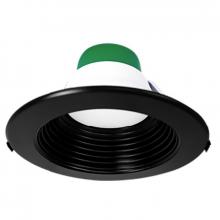 Westgate MFG C3 CRLE10-TRM-BK - BUILDER SERIES SNAP-IN COMM. RECESSED LIGHT 10in BLACK TRIM+RING SET