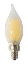 Westgate MFG C3 E12-FLA-5W-27K-D-F-BT - CANDELABRA LED BULB, E12, 110~130V, 5W 330LM FROSTED GLASS, BENT TIP 2700K DIMMABLE