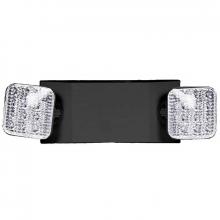 Westgate MFG C3 EL-1L-BK - 1.2WX2 LARGE-HOUSING DUAL-HEAD EMERGENCY LIGHT, 120/277V, BLACK