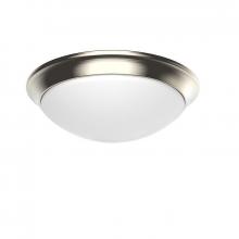 Westgate MFG C3 FMD-13-MCT5-BN - 13in LED DOME FLUSH MOUNT 24W 1800LM 5CCT 27/30/35/40/50K 120V R80 DIM ES, ETL, FCC, BN