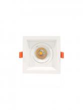 Westgate MFG C3 LRD-10W-30K-WTM1-WH - LED RECESSED LIGHT WITH 1 SLOT WHITE TRIM