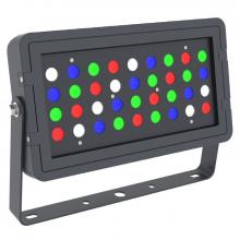 Westgate MFG C3 TC-FLS-96W-RGBW-BT-BK - K 96W RGBW Black Square Flood Light