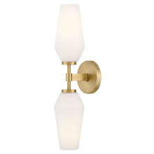 Lark 85505LCB - Large Two Light Sconce