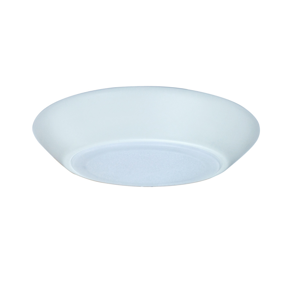 Manning 6" LED Disc Ceiling Light 5CCT with Flat Lens, Wet Listed
