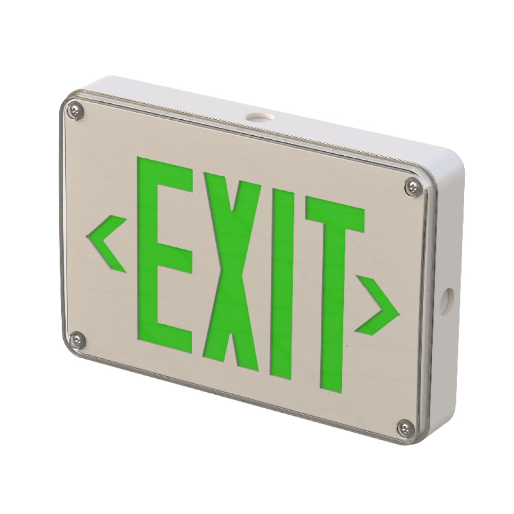Reynolds 13" Green LED Exit Sign