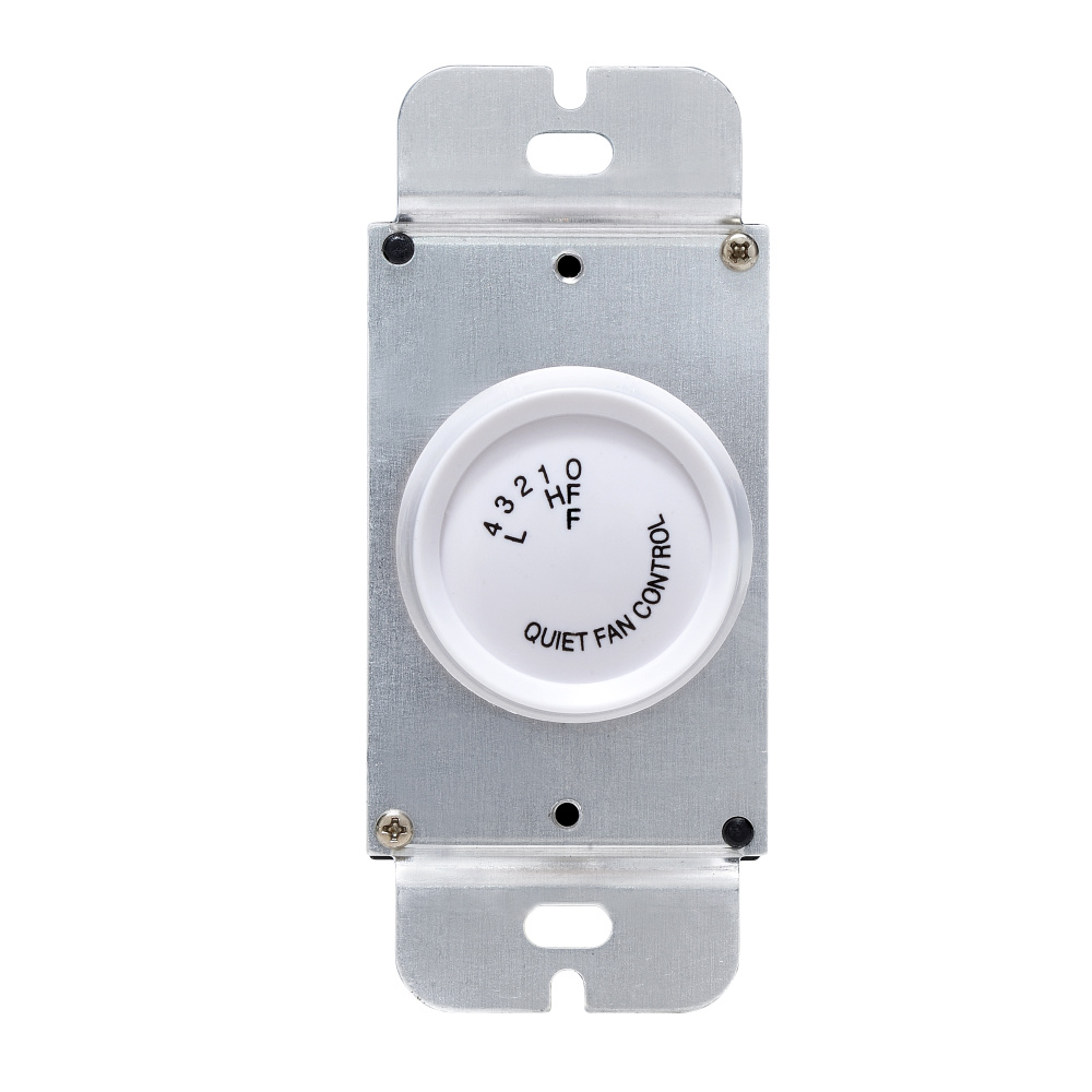 4-Speed Rotary Wall Control with White Knob Included