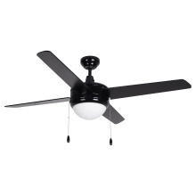 RP Lighting Plus Fans 1004BK-BK-E26-L - Eupora 50" 4 Blade Indoor Ceiling Fan