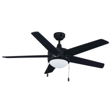 RP Lighting Plus Fans 1005LED-BK-BK - Mirage 50" 5 Blade Indoor Ceiling Fan