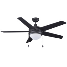 RP Lighting Plus Fans 1005LED-MBK-MBK - Mirage 50" 5 Blade Indoor Ceiling Fan