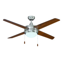 RP Lighting Plus Fans 1044LED-1BN-WT - Contempo IV 52" 3 Blade Indoor Ceiling Fan