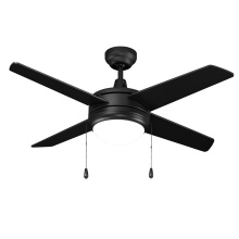 RP Lighting Plus Fans 1044LED-1MBK-MBK - Contempo IV 52" 3 Blade Indoor Ceiling Fan