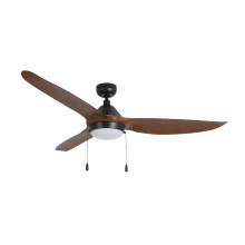 RP Lighting Plus Fans 1072LED-OB-WT-PC - Colibri 60" 3 Blade Indoor Ceiling Fan
