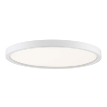 RP Lighting Plus Fans 4350-1WH-3K-13 - Dobbins 13" LED Ceiling Mount
