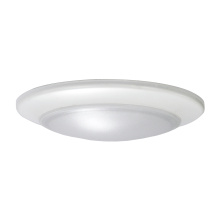 RP Lighting Plus Fans 8556WH-90-5CCT - Emeril 6" LED Disc Ceiling Light 5CCT, Wet Listed