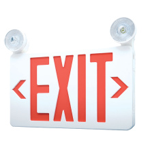 RP Lighting Plus Fans RXEL39-1RW - Drake 12" Red LED High Output Remote Capable Exit Emergency Combo Light