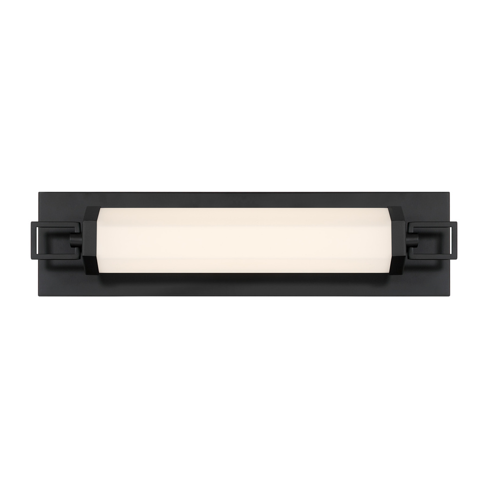 Parker 18" LED Bathroom Vanity Light in Black Lustre
