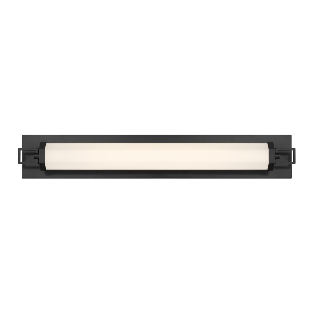 Parker 28" LED Bathroom Vanity Light in Black Lustre