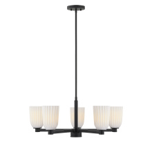 Savoy House 1-1246-5-89 - Baldwin 5-Light Chandelier in Matte Black