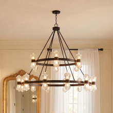 Savoy House 1-1938-36-89 - Dryden 36-Light LED Chandelier in Matte Black
