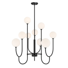 Savoy House 1-5980-9-89 - Chester 9-Light Chandelier in Matte Black