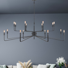 Savoy House 1-6402-16-190 - Salem 16-Light Chandelier in Forged Iron