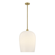 Savoy House 7-7209-1-322 - Livingston 1-Light Pendant in Warm Brass